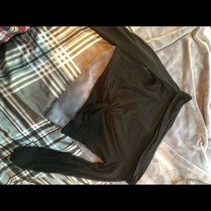 black off the shoulder crop top